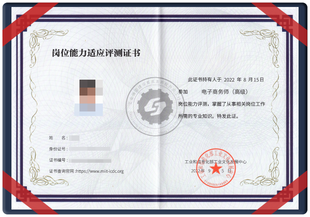 《电子商务师》中级/高级